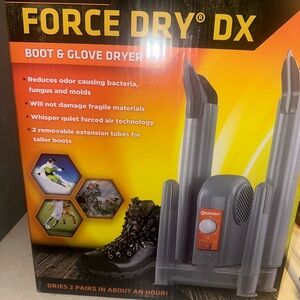 Force Dry DX Boot & Glove Dryer - Gray and Orange